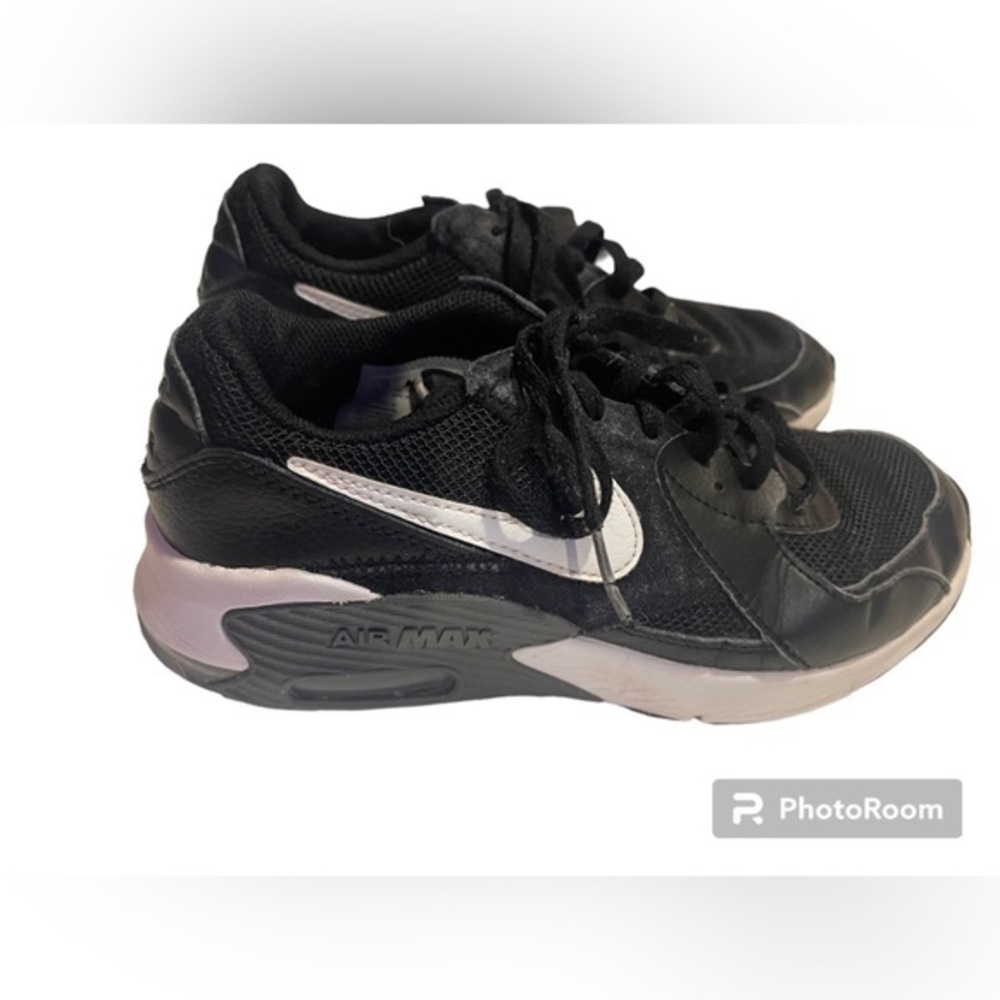 Nike Air Max Excee Athletic Shoes, US Youth Size 4.5Y Black/White